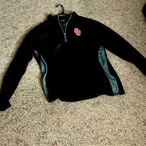 Mens top of the world Oklahoma Sooners 1/4 zip